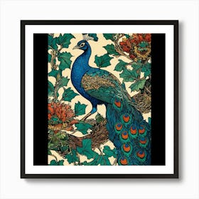 Peacock 4 Art Print