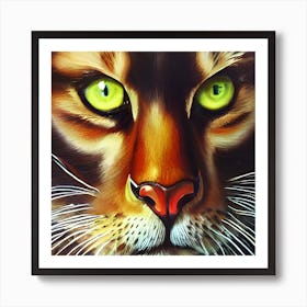 Beautiful Feline 1 Art Print