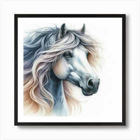 Horse Head Art Print