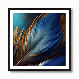 Feathers Canvas Art Print