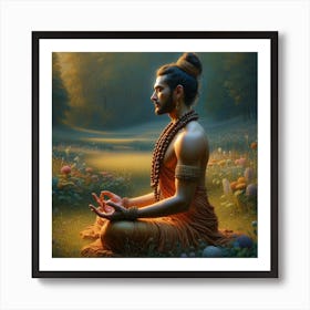 Lord Shiva Art Print