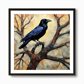 Raven Art Print