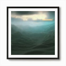 Landscape - Landscape Stock Videos & Royalty-Free Footage 4 Art Print