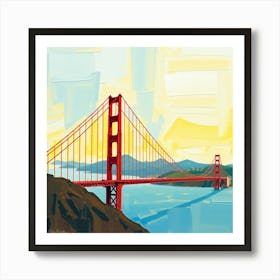 Golden Gate Bridge Art Print