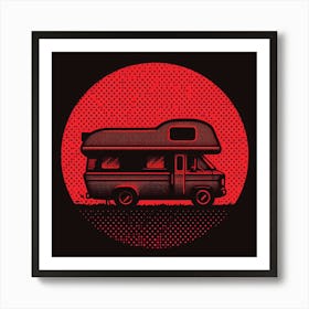 Camper Van Art Print