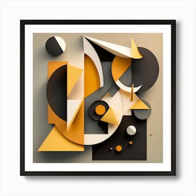 Abstract Geometric Art Art Print