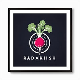 Radish 28 Art Print