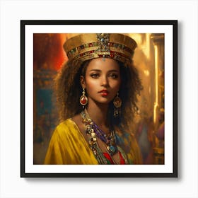 Egyptian Beauty Art Print