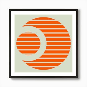 Orange C Logo Poster