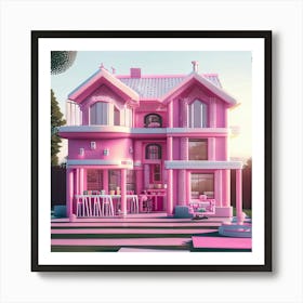 Barbie Dream House (531) Art Print