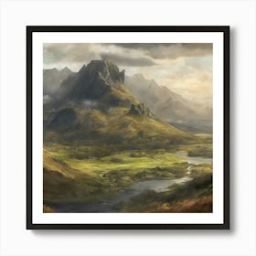 Highland View Art Print 1 Art Print