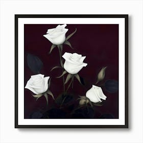 Roses of Innocence Art Print