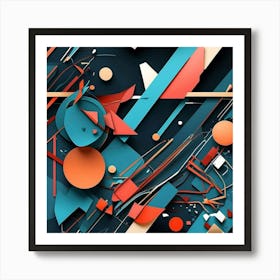 Abstract Art 4 Art Print