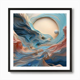 Abstract Painting 18 Art Print