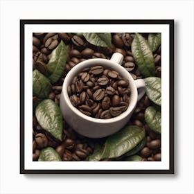 Coffee Beans 185 Art Print