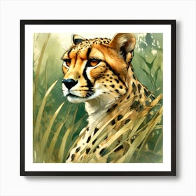 Cheetah 1 Art Print