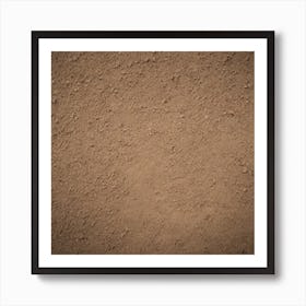 Dirt Texture Background Art Print