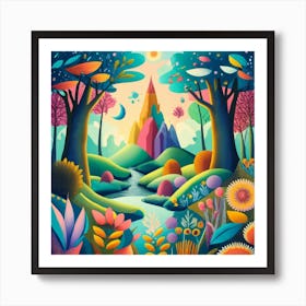 Fairytale Forest Art Print