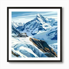 Swiss Alps 4 Art Print