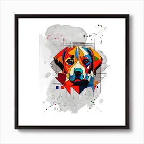 Dog Print Art Print