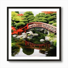 Japanese Garden Art Print