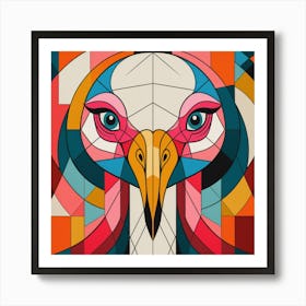 Abstract Eagle Art Print