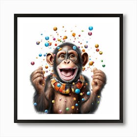 Chimpanzee Art Print