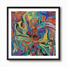 Abstract Painting 54 Art Print