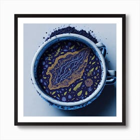 WORLD IN A CUP 2 Art Print