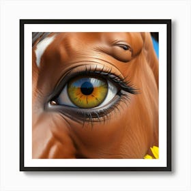 Horse'S Eye 9 Art Print