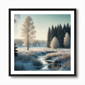 Whispers of Winter's Quiet Art Print