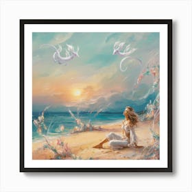 Dreaming Of Dragons Art Print