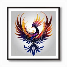 Phoenix Bird 5 Art Print