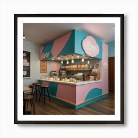 Default Create Unique Design Of Ice Cream Store 0 Art Print