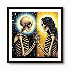 You See My Dark And Love All My Light Art Print