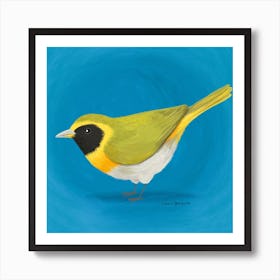 Guira Tanager Bird Art Print