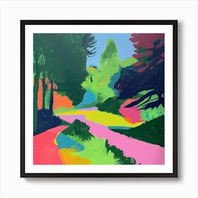 Abstract Park Collection Crystal Palace Park London 1 Art Print