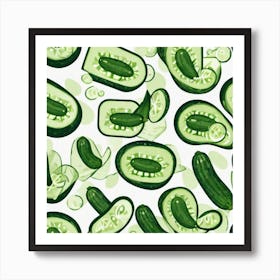 Cucumbers 19 Affiche