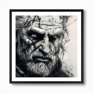 The Witcher Sigil Wall Art