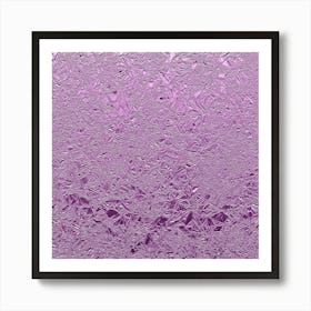 Plum Aluminum Foil Art Print