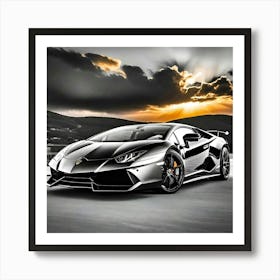 Lamborghini 52 Art Print