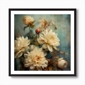 Fa Vintage Floral 53 Art Print