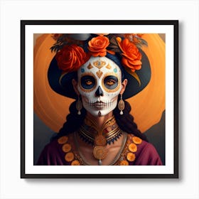 Day Of The Dead 11 Art Print