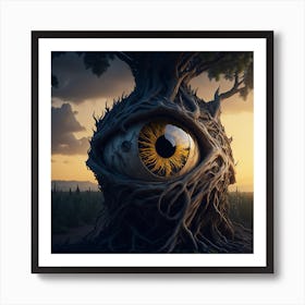 Eye Of The Tree 2 Art Print