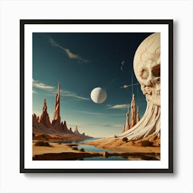 Sandscape Art Print