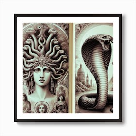 Medusa 2 Art Print