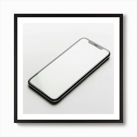 Black Iphone X Art Print