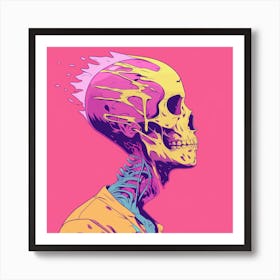 Skeleton 17 Art Print