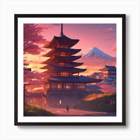 Kyoto Art Print