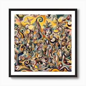 Abstract Painting Art Print